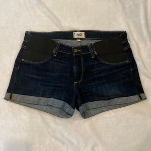 GUC Paige Maternity Jimmy Jimmy Jean shorts with side panels Sz 30